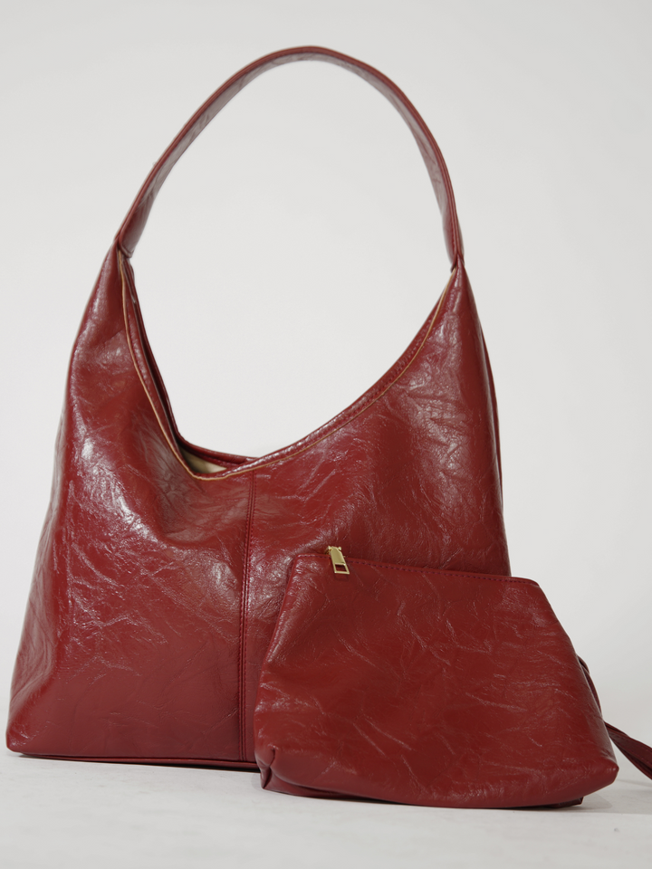 Ella - Distressed Leather Tote