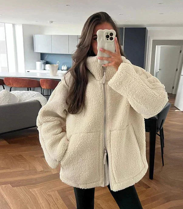 Zareen - Cozy Oversized Fleece Jacket